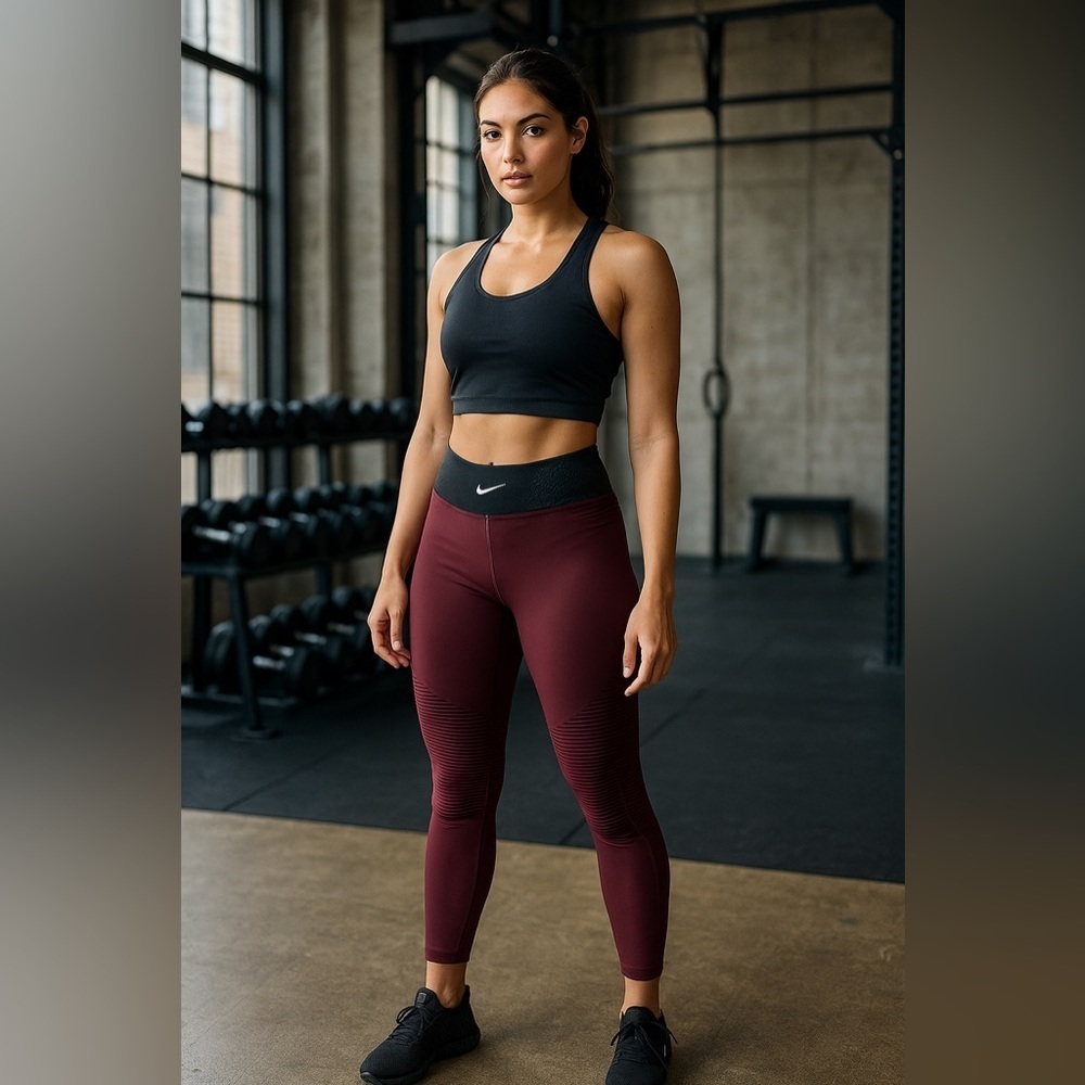 🏷️ Nike AeroAdapt Compression Leggings – Women’s Size M
